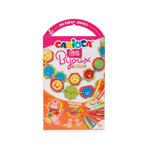 Bijoux Emotics Flomaster Set 1/6 – Carioca