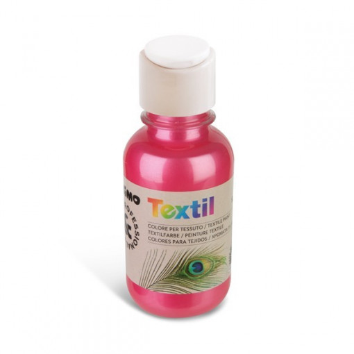 Boja za tekstil 125ml metalik CMP 410TXM125300 crvena (red met)