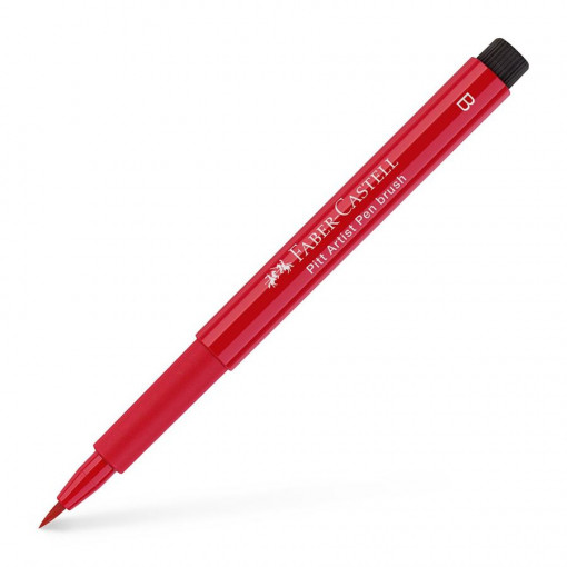 Faber-Castell Pitt artist Pen Brush India ink pen deep scarlet red 219