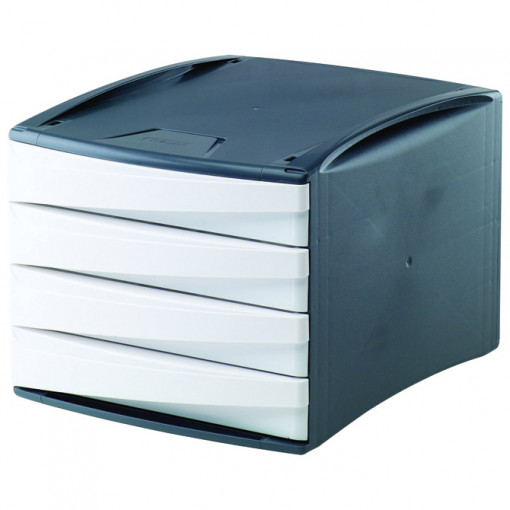 Kutija s 4 fioke Green2Desk Fellowes 0019101 crna-bela