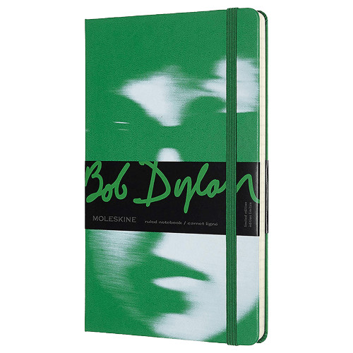 Moleskine Bob Dylan Limited Edition Notebook - Green Hard cover