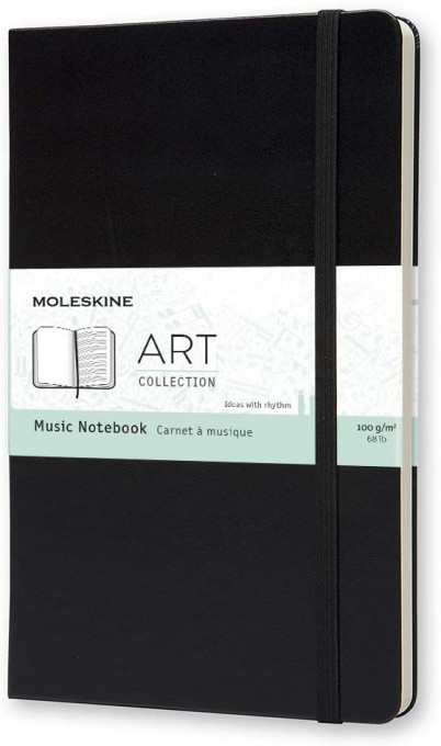 Moleskine Large Music Notebook - Moleskine Classic