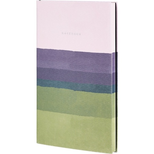 Notes 13x21cm linije 192strane s gumicom Linije Mauve