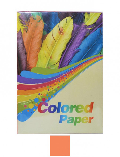 Papir A4 500l narandžasta