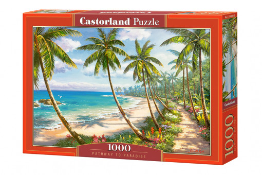 Puzzle 1000 delova c-104666-2 pathway to paradise castorland