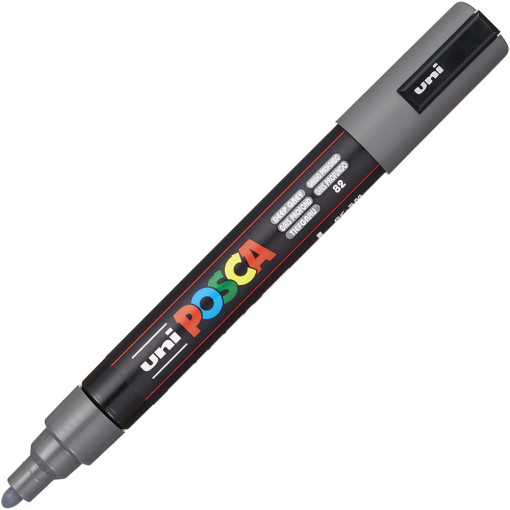 Uni Posca Paint Marker Pen PC-5M - Deep grey