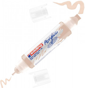 Akrilni marker E-5400 double-liner sa dva vrha