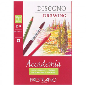 Blok Accademia Disegno Drawing 42x59,4cm 30L 200g Fabriano 41204259