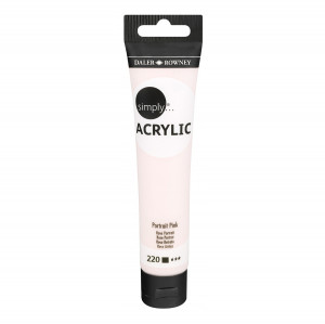 Boja akrilna 75ml pink port 126975220 simply