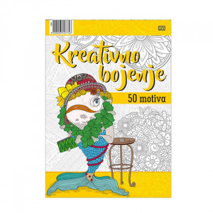 Bojanka A4 Mandala A4 50l meki povez