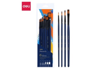 Deli Četkice umetničke set za tempere 1/6