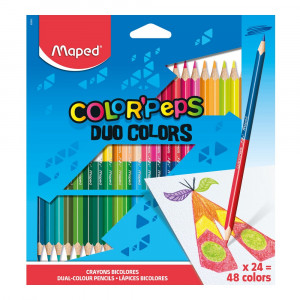 DRVENE BOJICE MAPED COLOR`PEPS DUO 24/48