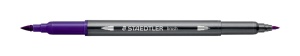 Dvostrani akvarel flomaster STAEDTLER 60 blue violet