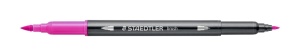 Dvostrani akvarel flomaster STAEDTLER 61 red violet
