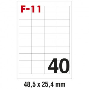 Etikete ILK 70x25,4mm pk100L Fornax F-40