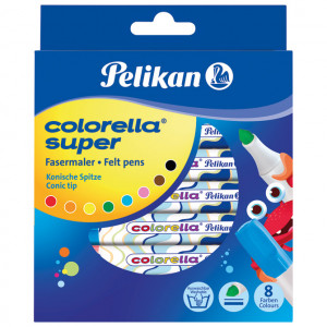 Flomaster školski 8 boja Jumbo Colorella Super 411 Pelikan 804905