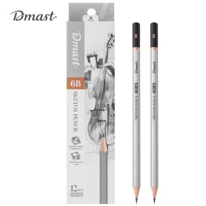 Grafitna Olovka za Skiciranje Deli - 6B Set 1/12
