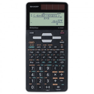 Kalkulator tehnički 16mesta 640 funkcija Sharp EL-W506T-GY crno sivi