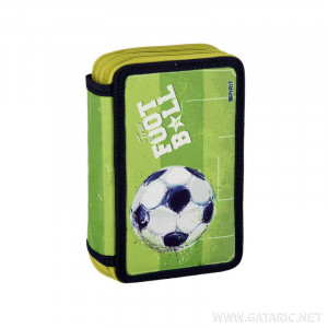 Pernica puna "FOOTBALL GREEN" 3-Ziper, 28-delova