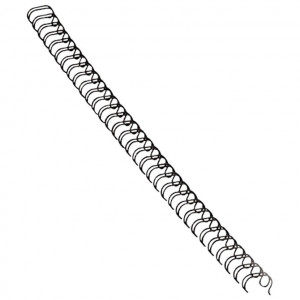 Spirala žičana fi-10mm pk100 Fellowes crna