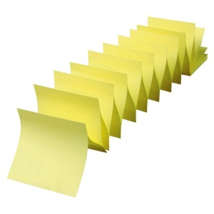 Stalak sa blokom samolepljivim Z 56x 76mm Info Notes crni