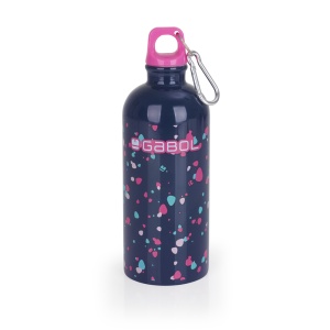 Aluminijumska boca za vodu sa zakačkom 7x21 cm 600ml Party