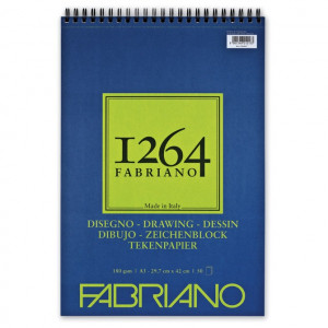 Blok Drawing spirala gore A3 50L 180g (natural grain)