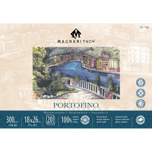 Blok Magnani Portofino hot press 18x26 300g 20L M4182614