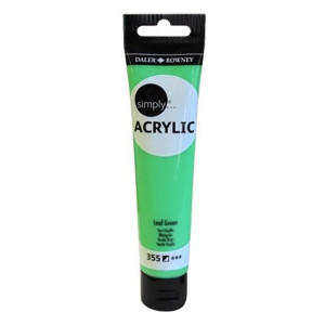 Boja akrilna 75ml zelena neon 126975349 simply