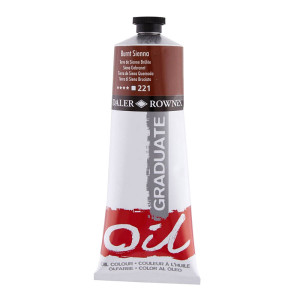 Boja uljana 200ml burnt sienna 117200221 graduate