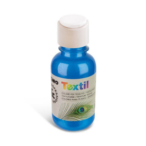 Boja za tekstil 125ml metalik CMP 410TXM125500 plava (blue met)