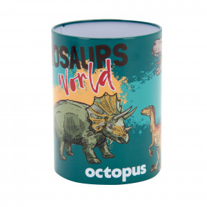 ČaŠa za olovke metalna octopus t-rex unl-1958