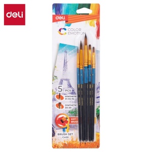 Četkice DELI za Slikanje Set 1/5 najlonska dlaka