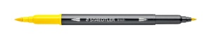 Dvostrani akvarel flomaster STAEDTLER 1/1 54 yellow