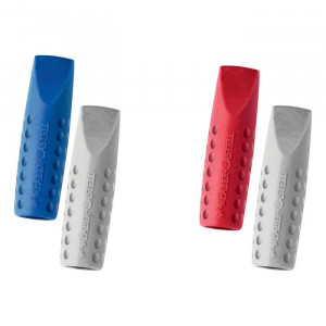 Faber Castell gumica grip kapica crvena/plava