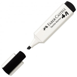 Faber Castell marker za tekstil crni