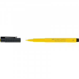 Faber-Castell Pitt Artist Pen Brush India ink pen cadmium yellow 107