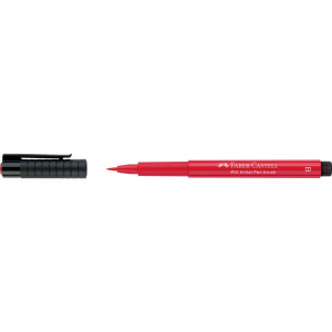 Faber-Castell Pitt Artist Pen Brush India ink pen pale geranium lake 121