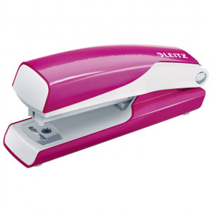 Heft mašina za spajanje do 10 listova stona mini (10) Wow Leitz 55281223 metalik roze