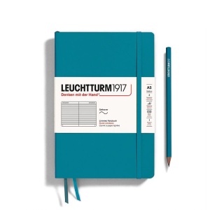 Notebook Medium (A5) Hardcover, Linije, Ocean