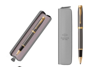 PARKER Roler IM Grey GT + siva futrola