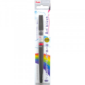 Pentel ARTS četkica sa tečnom bojom CRNA