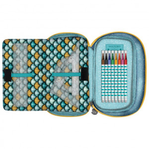 Pernica puna ovalna 1zip 1preklop Deep Secrets Gorjuss