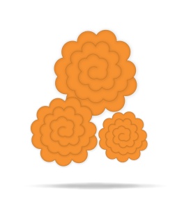 Quilling traka za pravljenje cvetica Orange