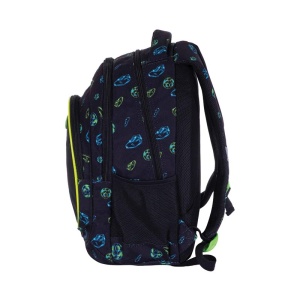 Ranac đački anatomski 3zipa AB330 Football Motion 25.Astrabag crno-zeleni