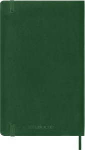 Rokovnik Moleskine Zelena mek povez čist list LG