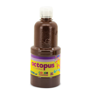 Tempera 1l braon octopus unl-1220