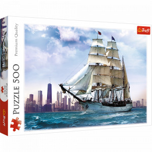 Trefl Puzzle Sailing Aganinst Chicago 500 delova