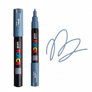 UNI Posca PC-1M Kame siva (Slate grey)