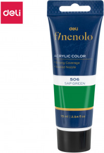 AKRILNA BOJA DELI U TUBI SAP ZELENA 75ml EC75-SG